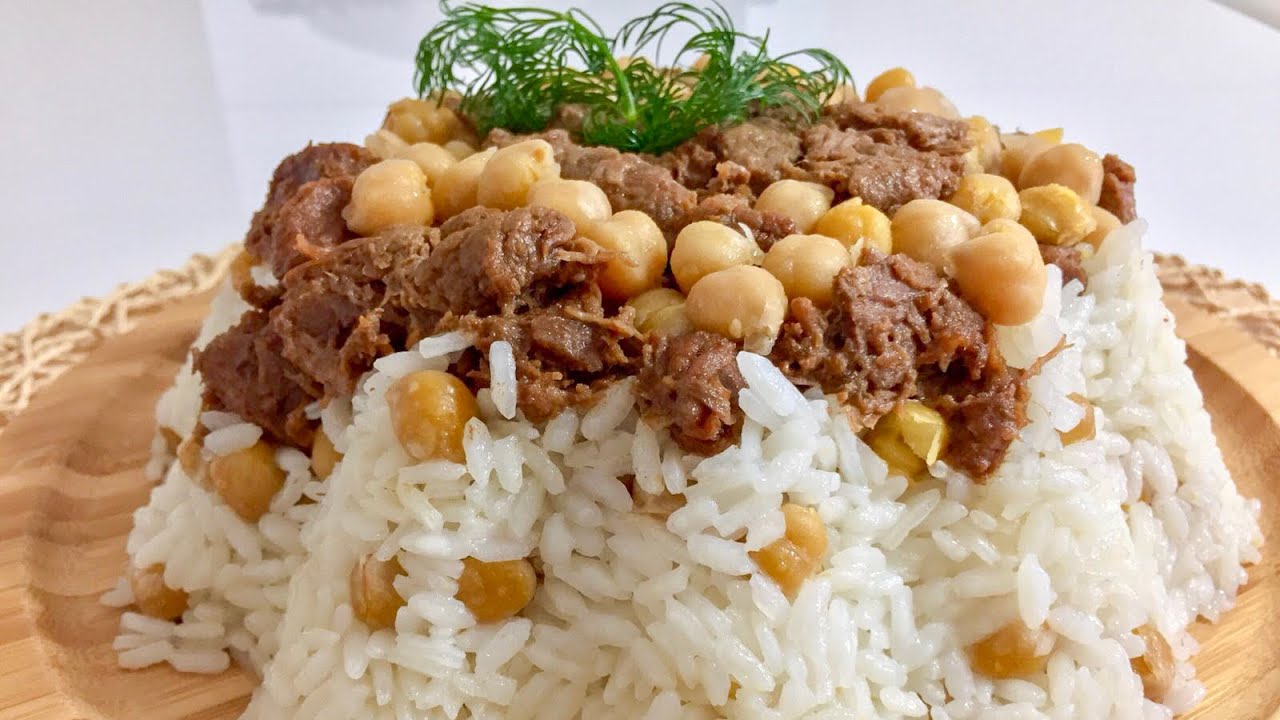 Nohutlu Etli Pirinç Pilavı